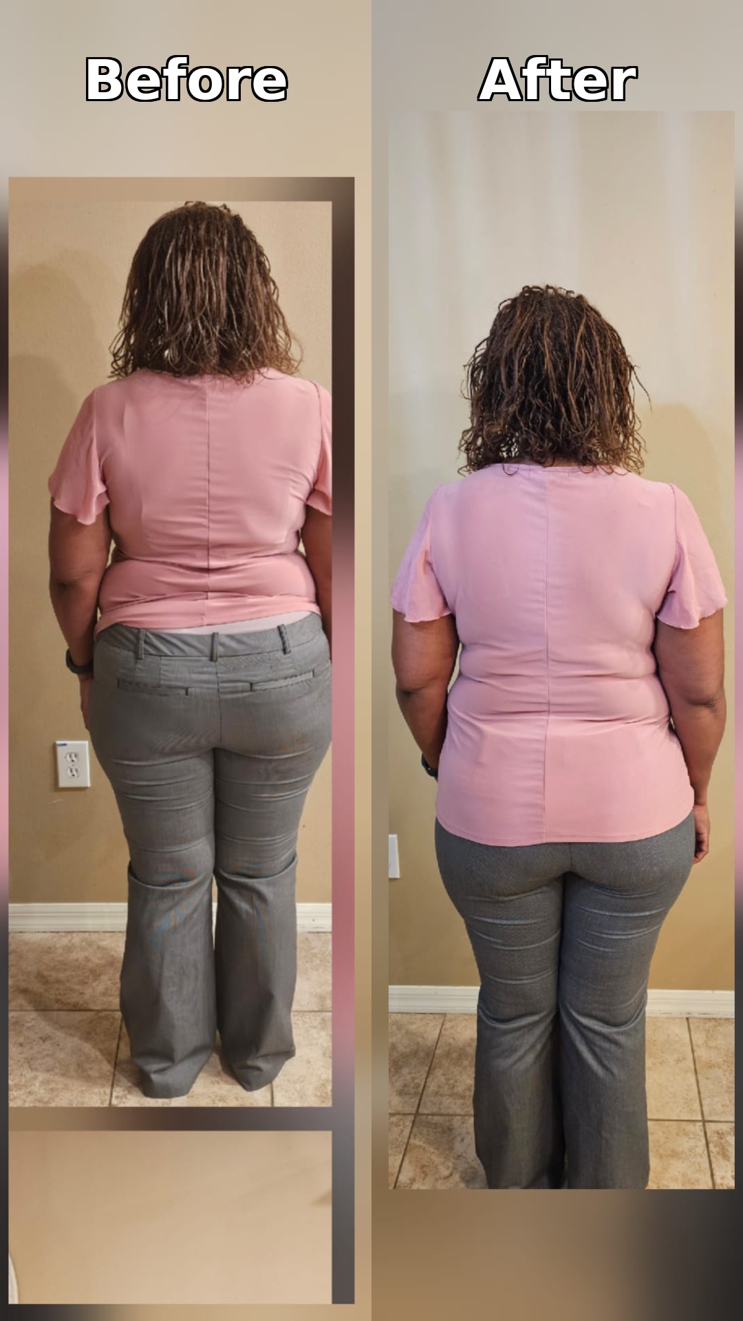 Monique — lost 20 lbs in the first month